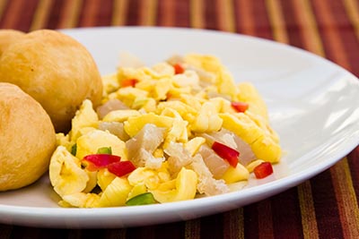 Ackee and saltfish