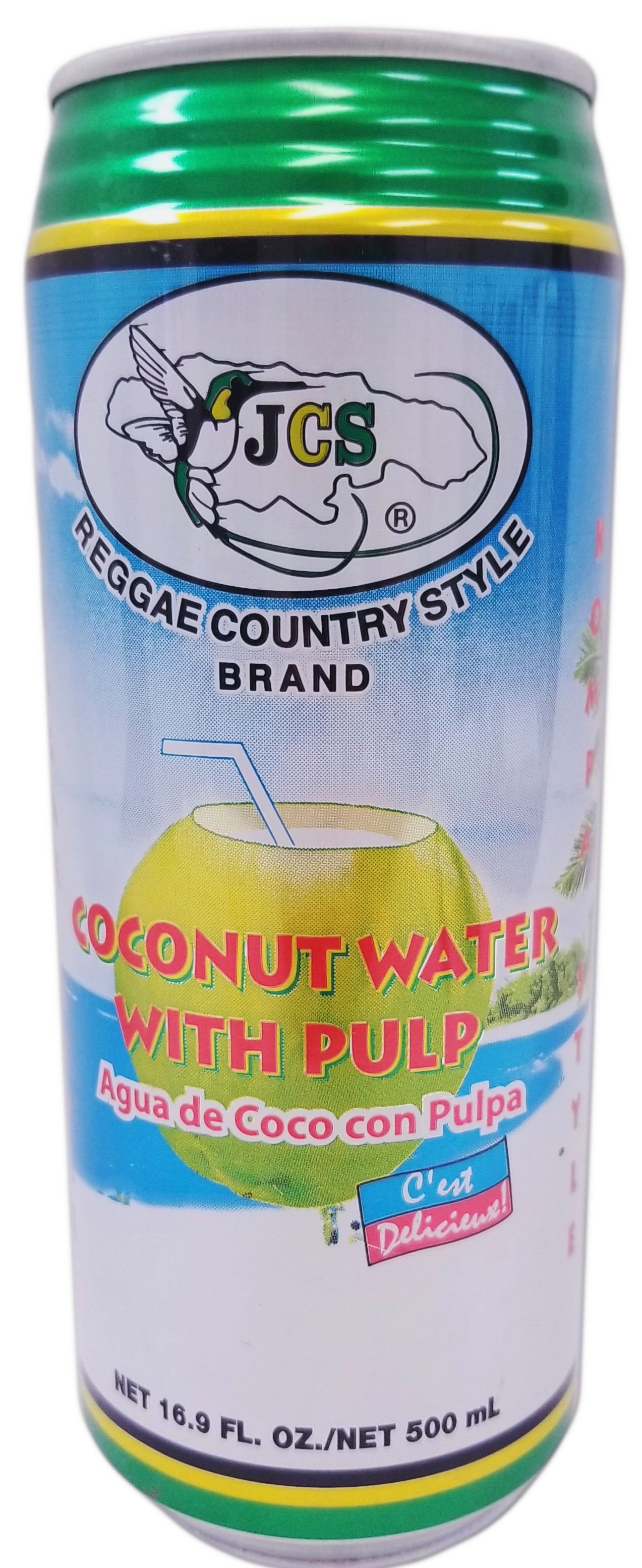 JCS Coconut Water with Pulp 17.5oz