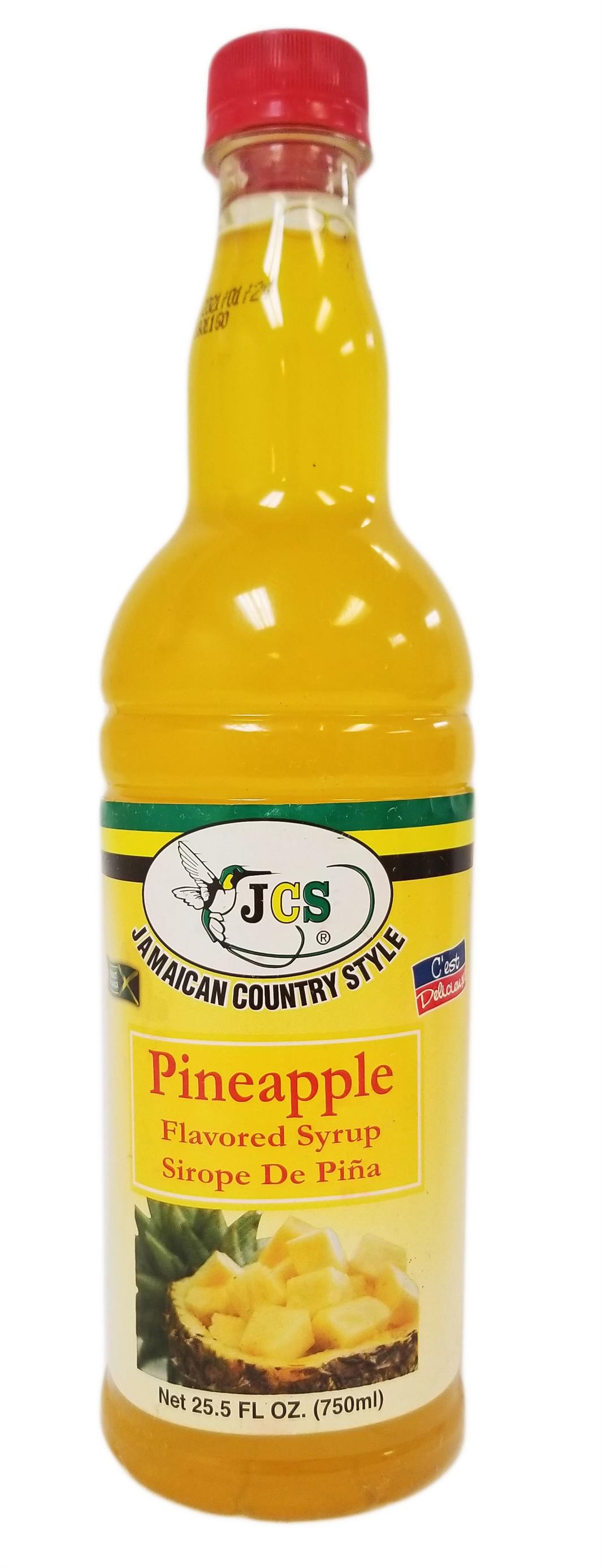 JCS Pineapple Syrup 25.5 fl oz