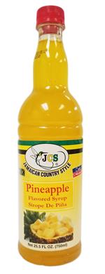 JCS Pineapple Syrup 25.5 fl oz