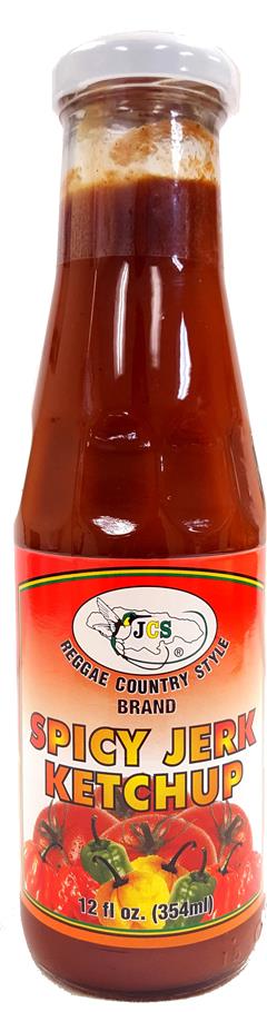 SPICY JERK KETCHUP 12oz JCS258