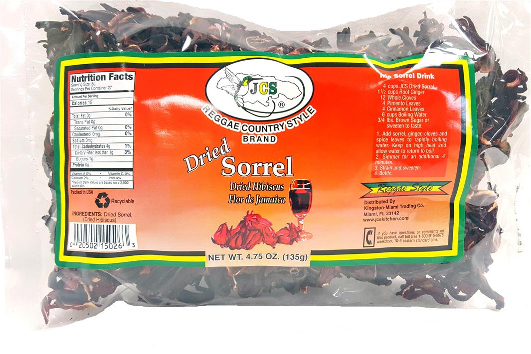 SORREL DRIED  4.75oz JCS603