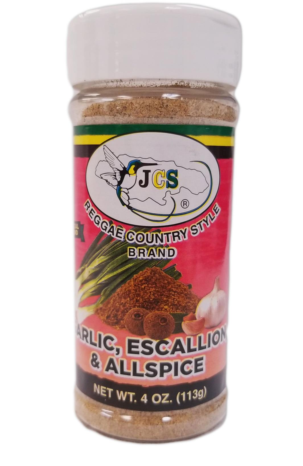 JCS Garlic, Escallion and All spice 4 oz